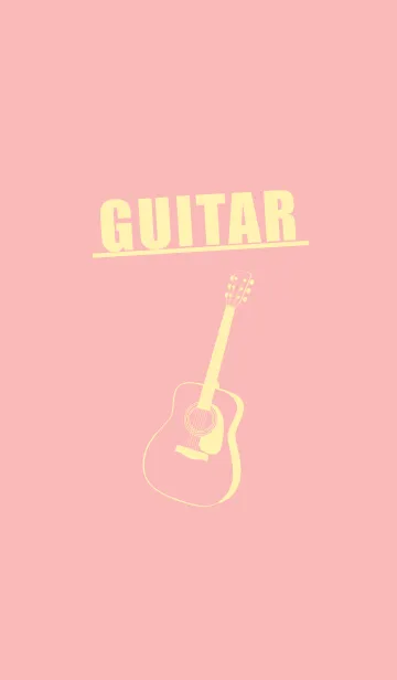 [LINE着せ替え] GUITAR COLOR  桜貝色の画像1