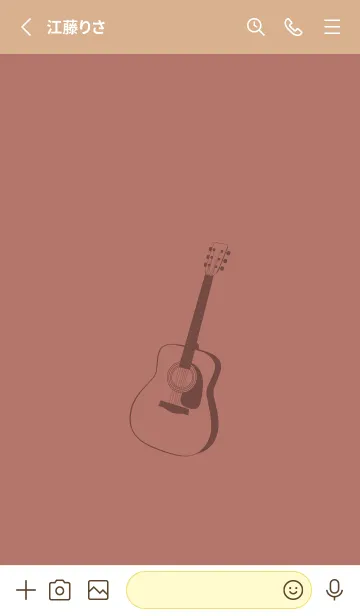 [LINE着せ替え] GUITAR COLOR  マーシュローズの画像2