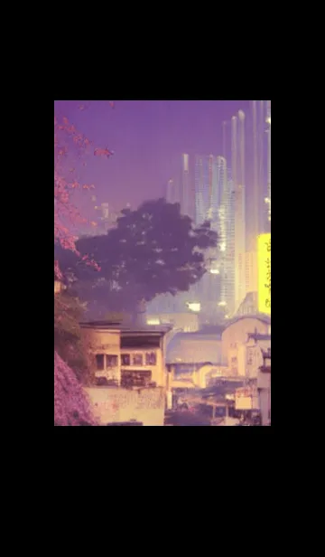 [LINE着せ替え] 和の夜桜#ED213。の画像1