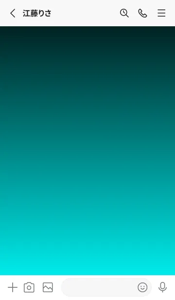 [LINE着せ替え] ブラック★アクア.TKCの画像2