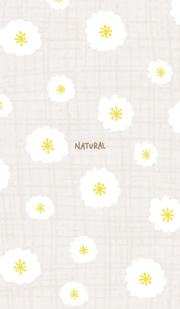 [LINE着せ替え] 白い花 舞う23の画像1