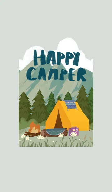 [LINE着せ替え] Happy camperの画像1