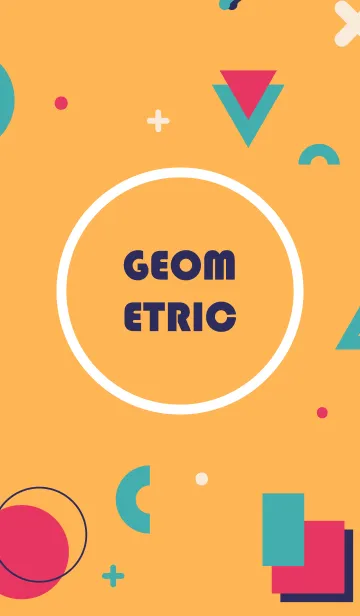 [LINE着せ替え] Flat Geometric Texas Roseの画像1