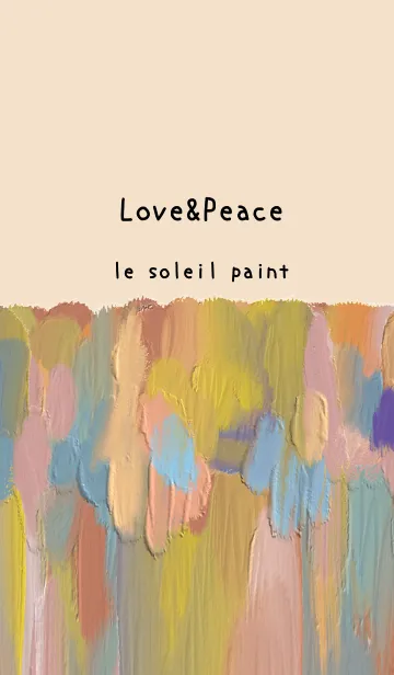 [LINE着せ替え] 油絵アート【le soleil paint 435】の画像1