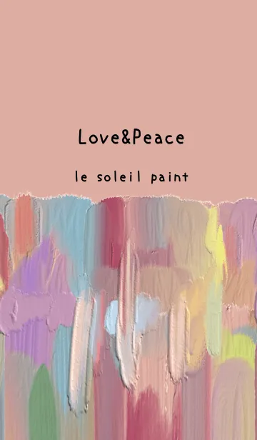 [LINE着せ替え] 油絵アート【le soleil paint 436】の画像1