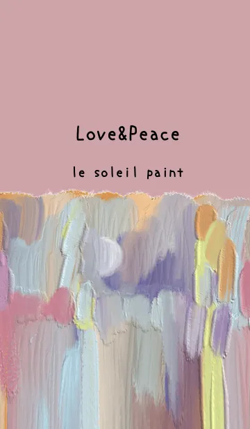 [LINE着せ替え] 油絵アート【le soleil paint 438】の画像1