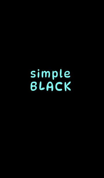 [LINE着せ替え] シンプル ブラック 4の画像1