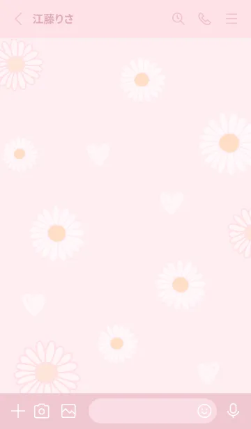 [LINE着せ替え] 春の装い♡pink10_1の画像2