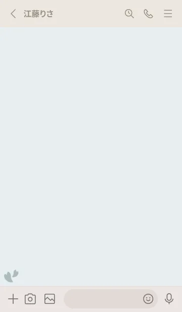 [LINE着せ替え] 桜16<グリーンブルー>の画像2