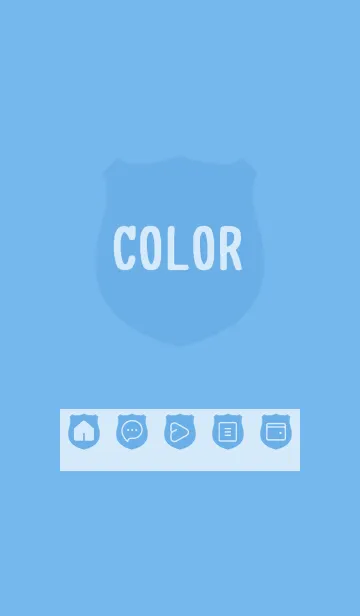 blue color V21の着せ替えメイン画像