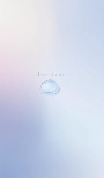 [LINE着せ替え] drop of water..26の画像1