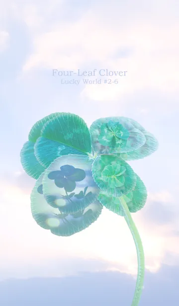 [LINE着せ替え] Four-Leaf Clover Lucky World #2-6の画像1