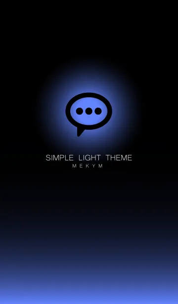 [LINE着せ替え] SIMPLE LIGHT ICON-GRADATION- 12の画像1