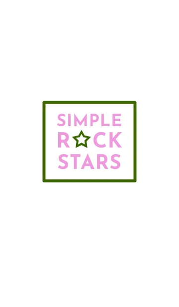 [LINE着せ替え] シンプル ロック スター 83の画像1