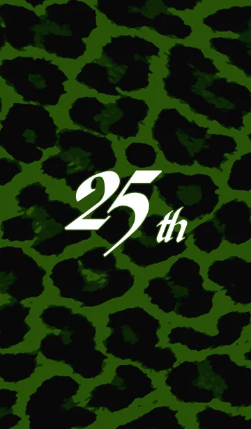[LINE着せ替え] 25TH レオパード 3の画像1