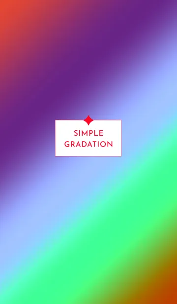 [LINE着せ替え] シンプル スター グラデーション 3の画像1