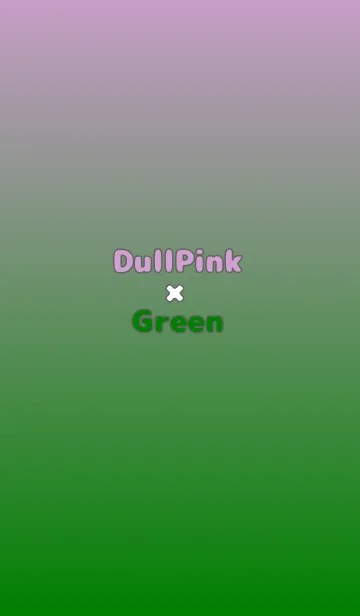 [LINE着せ替え] くすみピンク★グリーン.TKCの画像1