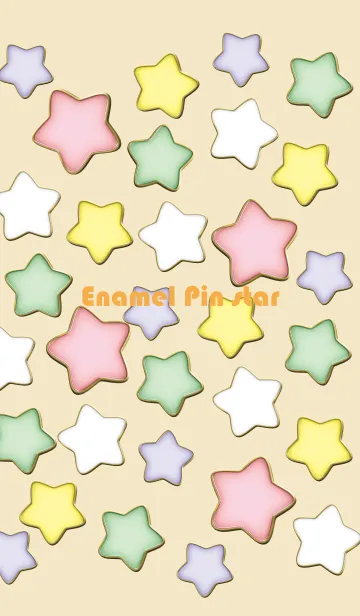 [LINE着せ替え] Enamel Pin Candy Star 4の画像1