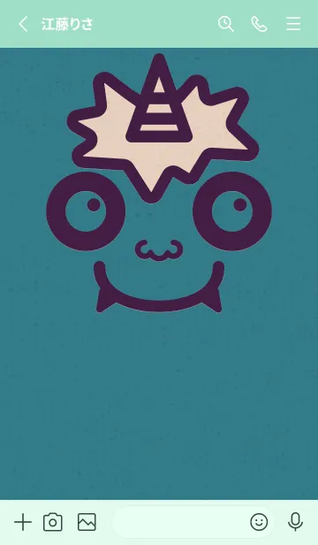 [LINE着せ替え] 小鬼 KabeMon妖艶09版の画像2