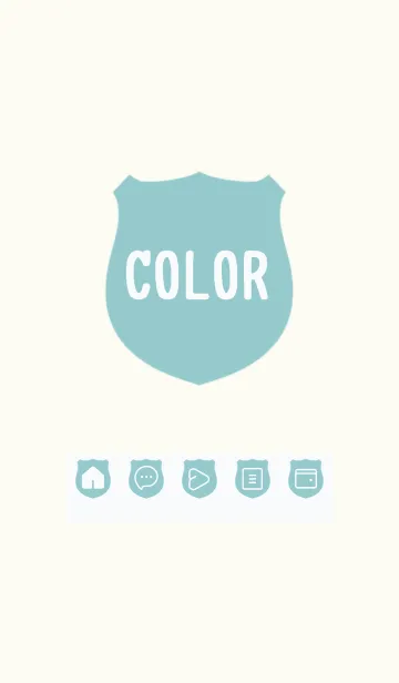 [LINE着せ替え] green color V47の画像1