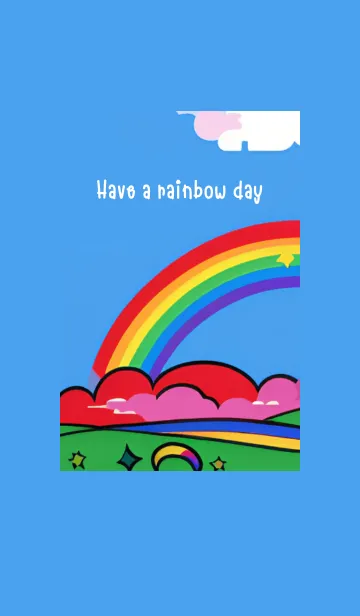 [LINE着せ替え] Have a rainbow dayの画像1