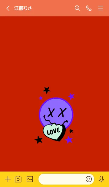 [LINE着せ替え] ラブ スマイル 38の画像2