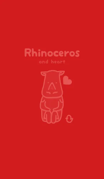 [LINE着せ替え] サイとハート ルージュの画像1