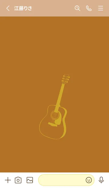 [LINE着せ替え] GUITAR COLOR  サンタンの画像2