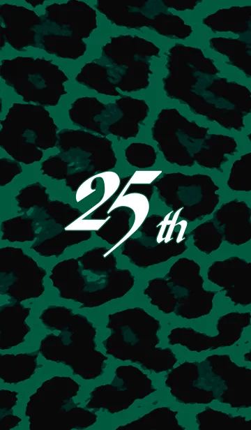 [LINE着せ替え] 25TH レオパード 5の画像1