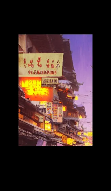 [LINE着せ替え] 和の夜桜#EG021。の画像1