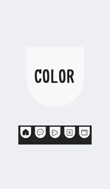 [LINE着せ替え] bw color W21の画像1