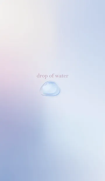 [LINE着せ替え] drop of water..28の画像1