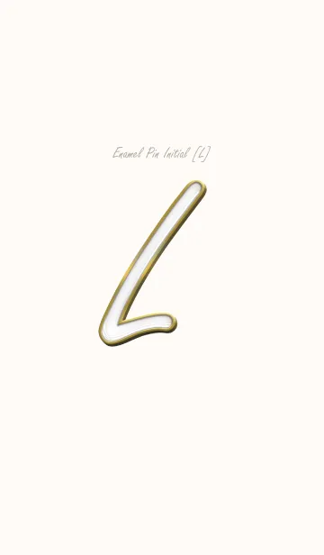 Enamel Pin INITIAL [L].の着せ替えメイン画像