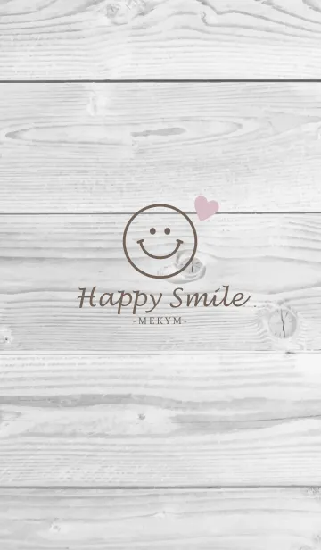 [LINE着せ替え] HAPPY SMILE HEART-MEKYM 33の画像1