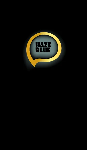 [LINE着せ替え] Haze Blue Gold Black Theme (JP)の画像1