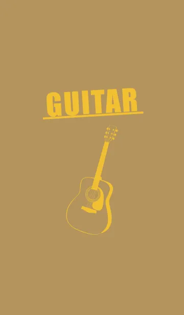 [LINE着せ替え] GUITAR COLOR  オイルイエローの画像1