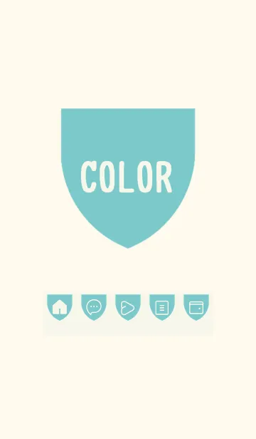 [LINE着せ替え] beige color X24の画像1