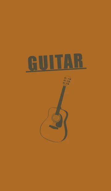 [LINE着せ替え] GUITAR COLOR  ブロンズの画像1