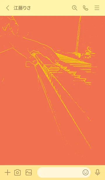 [LINE着せ替え] ピアノ演奏  タイガーリリーの画像2