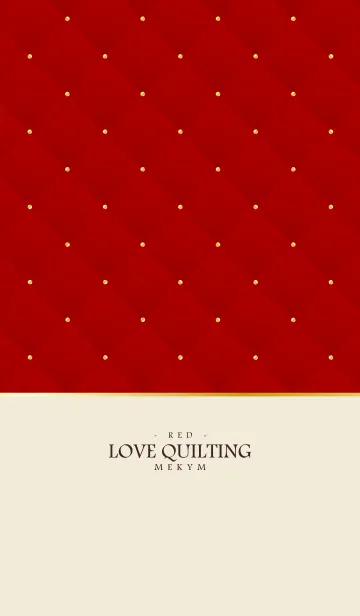 LOVE QUILTING - REDの着せ替えメイン画像
