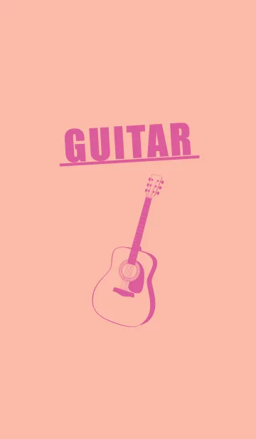GUITAR COLOR  シーシェルピンクの着せ替えメイン画像