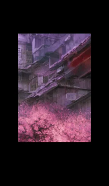 [LINE着せ替え] 和の夜桜#EI215。の画像1