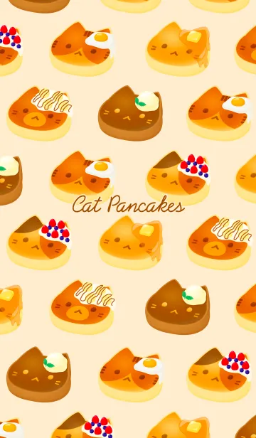 [LINE着せ替え] Cat Pancakesの画像1