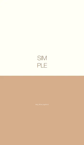 [LINE着せ替え] 0Nj_24_ベージュ2-6の画像1