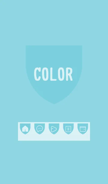 [LINE着せ替え] green color X46の画像1