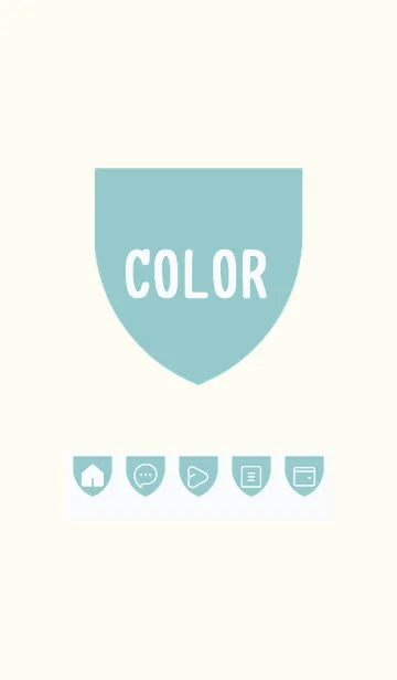 [LINE着せ替え] green color X47の画像1