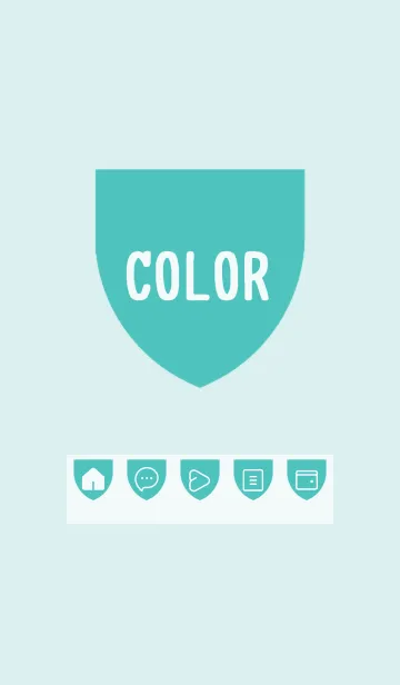 [LINE着せ替え] green color X50の画像1