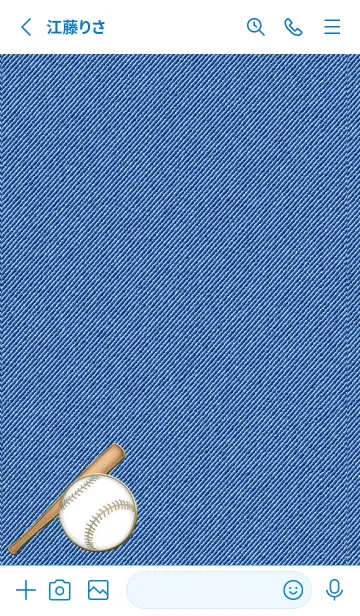 [LINE着せ替え] Enamel Pin Baseball 13の画像2