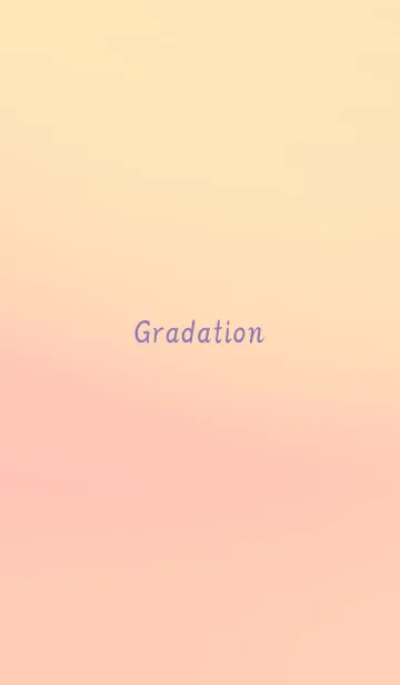 [LINE着せ替え] gradation YELLOW&PINK 63の画像1