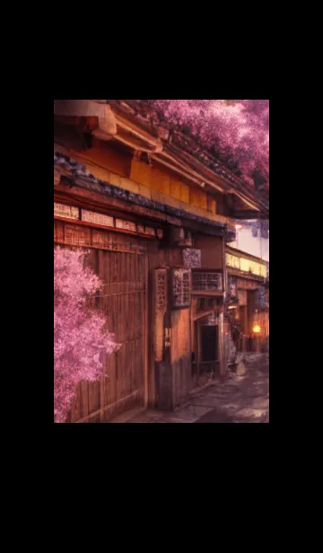 [LINE着せ替え] 和の夜桜#EJ19。の画像1